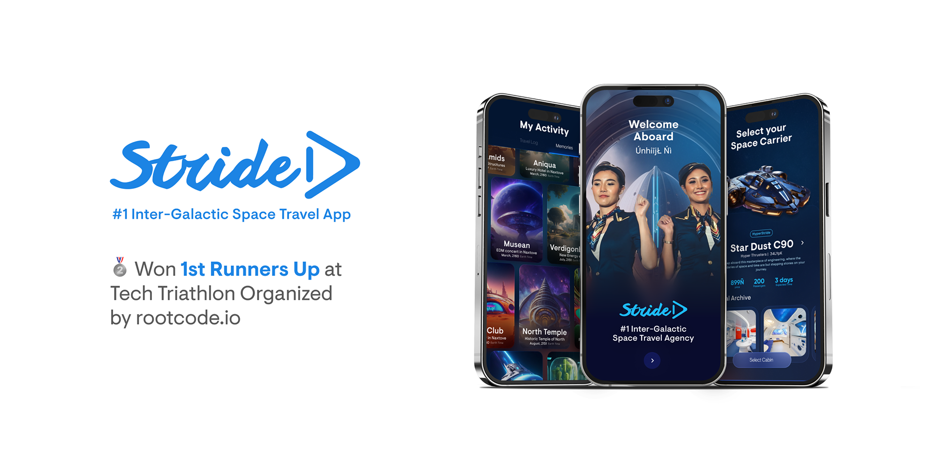 Stride Mobile App UI